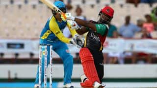 Evin Lewis thankful to Chris Gayle for giving him more strike